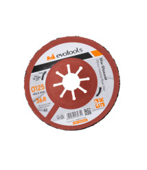 Disc glazurat EvoTools 125 mm, P60, carbura de siliciu