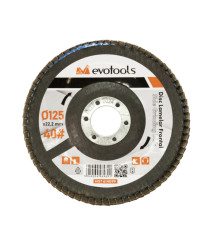 Disc lamelar frontal EvoTools 115 mm, P40