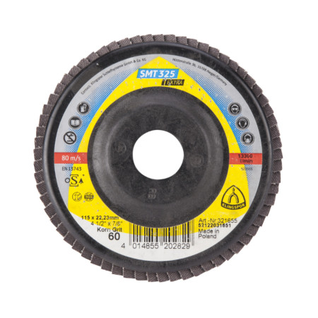 Disc lamelar frontal Klingspor 125 mm, P60