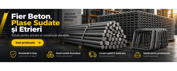 fier beton, plase sudate si etrieri