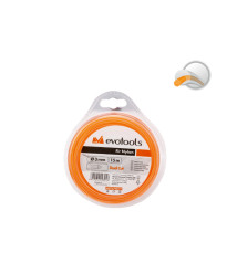 Fir motocoasa nylon rotund Dual Cut 3 mm x 15 m, EvoTools Fir motocoasa nylon rotund Dual Cut 3 mm x 15 m, EvoTools