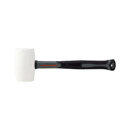 Ciocan cauciuc alb coada fibra sticla Evotools +Plus, 0.68 kg