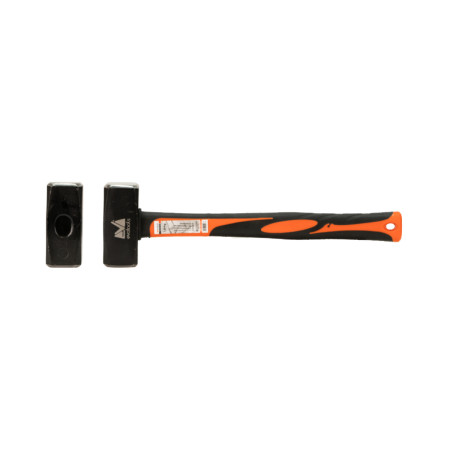 Ciocan zidar patrat coada fibra sticla Evotools, 1.5 kg