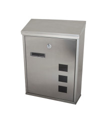 Cutie postala inox cu capac Evotools, 260 x 335 mm