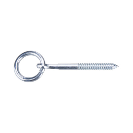 Belciug cu surub pentru lemn Evotools, surub 6 mm, ochi 40 mm, lungime 60 mm, set 10 buc