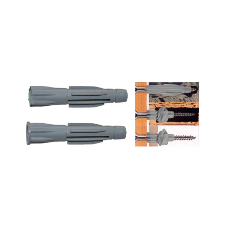 Diblu universal nailon Evotools Professional, fara guler, M12 x 67 mm, set 20 buc