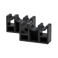 Distantier plastic rectangular pentru plasa sudata Evotools, H 2 cm, set 500 buc