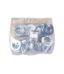 Saiba zincata DIN 125 Evotools, 36 mm, set 20 buc
