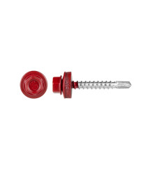 Surub autoforant rosu cu saiba EPDM Evotools, 4.8 x 19 mm, set 50 buc Surub autoforant rosu cu saiba EPDM Evotools, 4.8 x 19 mm, set 50 buc