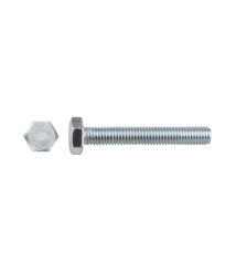 Surub cap hexagonal DIN 933 clasa 4.8 Evotools, M14 x 40 mm, set 100 buc