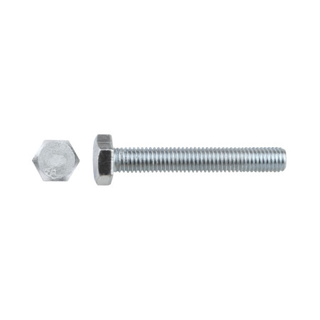Surub cap hexagonal DIN 933 clasa 4.8 Evotools, M16 x 40 mm, set 100 buc