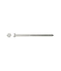 Surub lemn cu cap hexagonal DIN 571 Evotools, 8 x 70 mm, set 50 buc