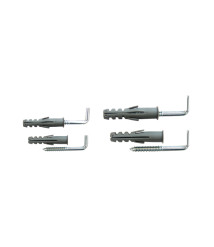 Surub tip L cu diblu , 4 x 30 mm, set 10 buc Surub tip L cu diblu , 4 x 30 mm, set 10 buc