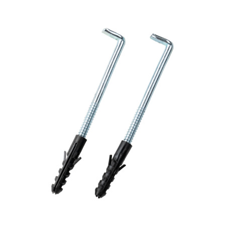 Surub tip L cu diblu EvoSanitary, surub 10 mm, diblu 14 mm, lungime 100 mm, set 250 buc