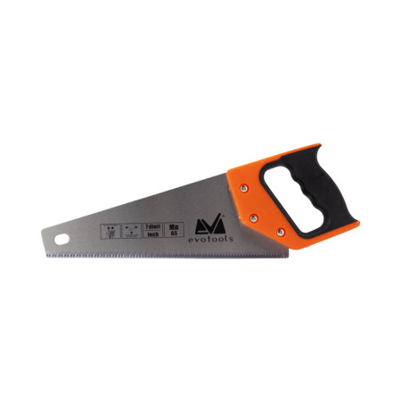Ferastrau lemn dinti speciali Evotools, lama 350 mm, maner TPR