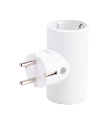 Adaptor priza dublu schuko Evotools, 230 V, 16 A Adaptor priza dublu schuko Evotools, 230 V, 16 A