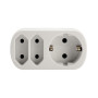 Adaptor priza triplu schuko 2043 Evotools, 230 V, 16 A