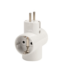 Adaptor priza triplu schuko Evotools, 230 V, 16 A