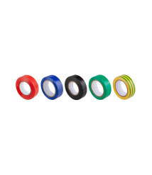 Banda izolatoare Evotools, 19 mm x 10 m x 0.13 mm, galben/verde
