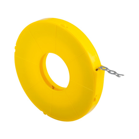 Banda perforata din otel zincat Evotools, 20 x 1.0 mm, 10 m, gaura 7.5 mm