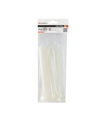 Colier plastic alb Evotools, 3.6 x 150 mm, set 100 buc Colier plastic alb Evotools, 3.6 x 150 mm, set 100 buc