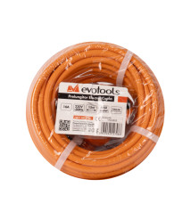 Prelungitor electric cupla II Evotools, 15 m, 16 A, 3G1.5 mm²