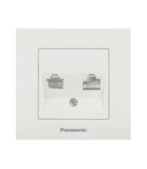 Priza ST telefon-calculator RJ11-RJ45 Panasonic, seria 35 Priza ST telefon-calculator RJ11-RJ45 Panasonic, seria 35