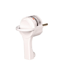 Stecher schuko 90 grade Evotools, 250 V, 16 A, 2P+E
