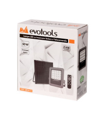 Lampa solara LED cu telecomanda Evotools, 50 W