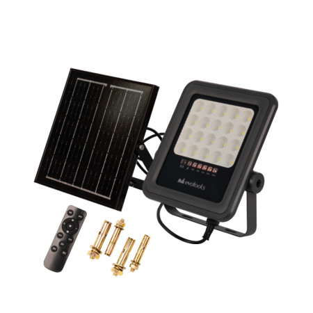 Lampa solara LED cu telecomanda Evotools, 50 W