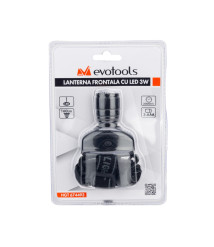 Lanterna frontala LED Evotools, 1 LED, 3 W