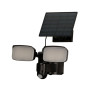 Proiector LED solar reglabil Evotools, 11 W, 3 LED-uri