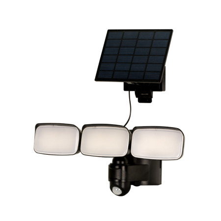 Proiector LED solar reglabil Evotools, 11 W, 3 LED-uri
