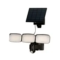Proiector LED solar reglabil Evotools, 6 W, 2 LED-uri