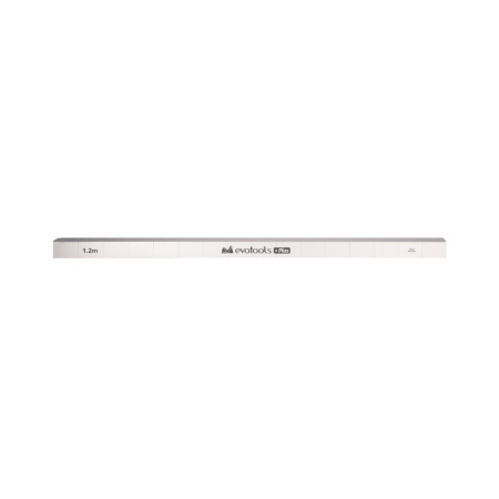 Dreptar aluminiu patrat Evotools +Plus, 1.2 m