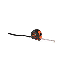 Ruleta cu 1 buton mentinere si 1 frana Evotools, 7.5 m x 25 mm