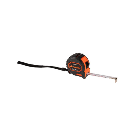 Ruleta cu 1 buton mentinere si 1 frana Evotools, 7.5 m x 25 mm