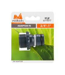 Adaptor furtun filet exterior Evotools, 1 inch