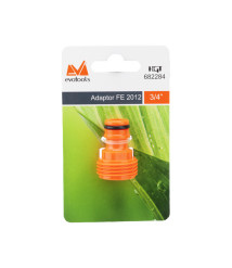 Adaptor furtun filet exterior Evotools, 3/4 inch Adaptor furtun filet exterior Evotools, 3/4 inch
