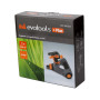 Aspersor cu impuls din plastic cu roti Evotools +Plus, raza 10-11 m