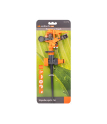 Aspersor cu impuls si tija metalica Evotools +Plus