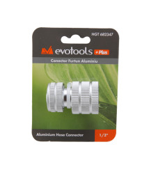 Conector furtun din aluminiu Evotools +Plus, 3/4 inch