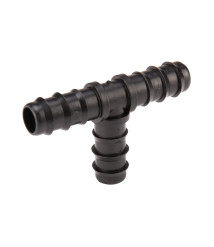 Conector teu pentru tub picurare Evotools, 16 mm, set 20 bucati