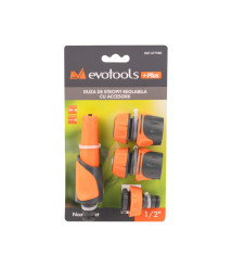Duza de stropit reglabila cu accesorii Evotools +Plus, 3/4 inch