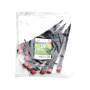 Microaspersor reglabil tip spray cu tija Evotools, 15 cm, 0-80 l/h, set 10 bucati