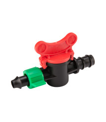 Minivana cu piulita pentru tub picurare Evotools, 16 mm, set 20 bucati