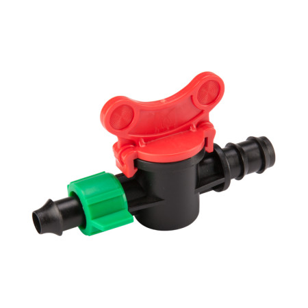 Minivana cu piulita pentru tub picurare Evotools, 16 mm, set 20 bucati