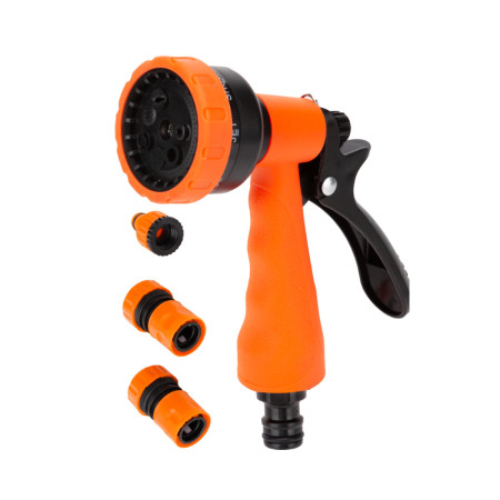 Pistol de stropit Evotools, 7 functii, cu 3 accesorii, 3/4 inch