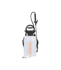 Pompa de stropit cilindrica din plastic Evotools, 8 l