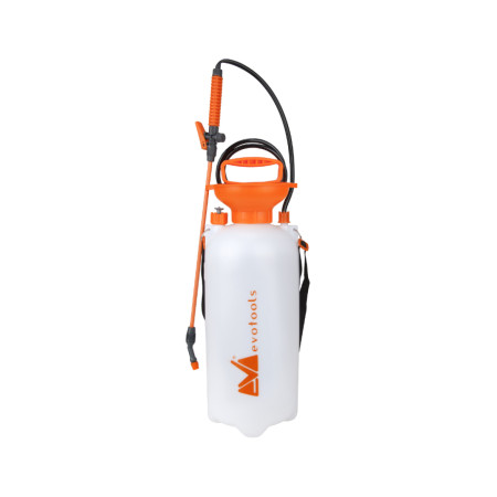 Pompa de stropit cilindrica din plastic Evotools, 8 l